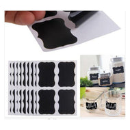 36 x Chalkboard Blackboard Labels  Kitchen Gadgets Kitchen Jar Labels Tags Cocina Chalk Board Stickers Kitchen Accessories. Q