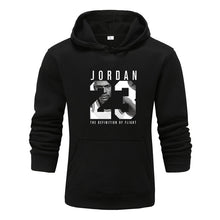 Charger l&#39;image dans la galerie, New Men Hoodies Suit Jordan 23 Tracksuit Sweatshirt Suit Fleece Hoodie+Sweat pants Jogging Homme Pullover 3XL Sporting Suit Male