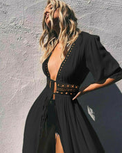 Charger l'image dans la galerie, Dames femmes Sexy Bikini couvrir plage Robe Robe maillots de bain en mousseline de soie maillots de bain été vacances Kimono Cardigan nouveau