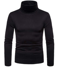 Charger l&#39;image dans la galerie, Korea Mens Cotton Turtle Neck Turtleneck Sweater Stretch jumper M L XL 2XL