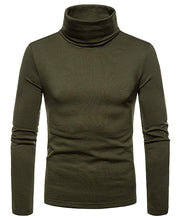 Charger l&#39;image dans la galerie, Korea Mens Cotton Turtle Neck Turtleneck Sweater Stretch jumper M L XL 2XL