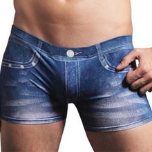 Charger l&#39;image dans la galerie, cotton underwear men sexy mens boxers mens like jean boxer shorts man underpants cuecas