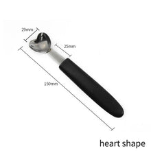 Charger l&#39;image dans la galerie, Stainless Steel Single Head 1Pc Multifunctional Melon Scoops Kitchen Tools Fruit Dig Ball Spoons Ice Cream Dig Spoon Portable